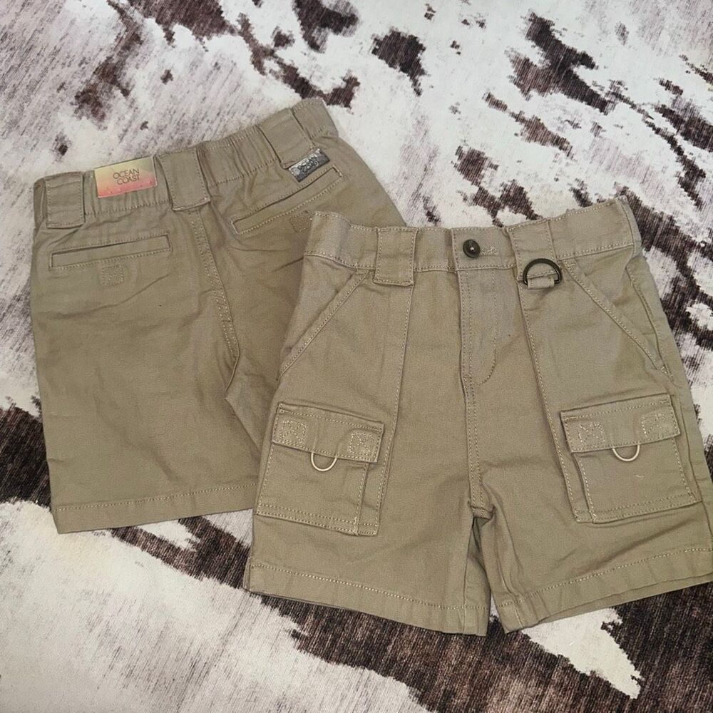 Ocean Coast Boys Khaki Fishing Short